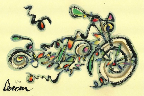 イラスト画 走れハーレー 1 10 ピピヤマモト Art Meter