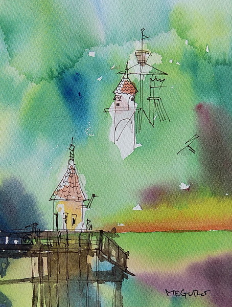 風景画 ムーミンパーク