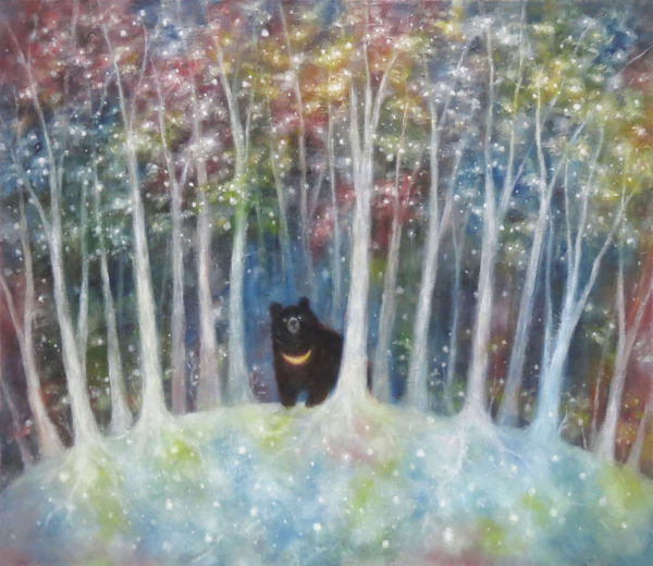 星の森のツキノワグマ