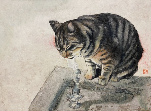 水飲み猫(その2)