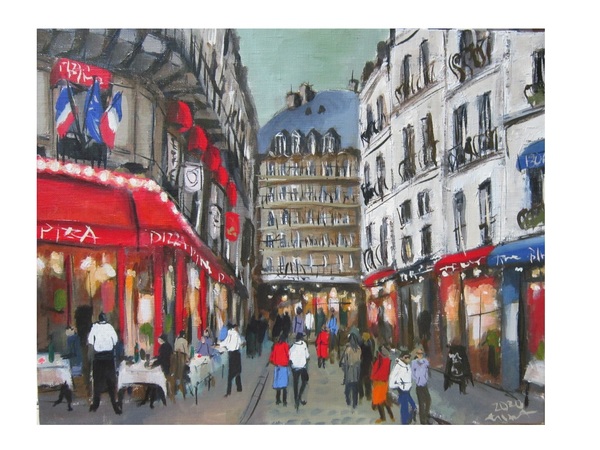 Busy city