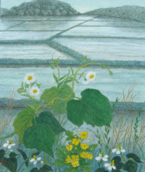 田植え」 by そよ風｜Artmeter｜暮らしを彩るアートが、きっと見つかる