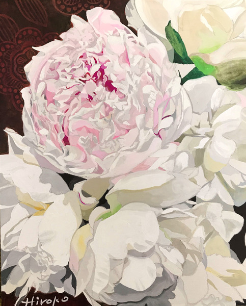 シャクヤクの花」 by 野沢嘉昭｜Artmeter｜暮らしを彩るアートが