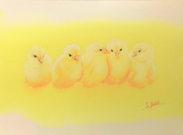 Cute画 ひよこ わいえす Art Meter