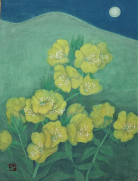 静(月見草)」 by そよ風｜Artmeter｜暮らしを彩るアートが