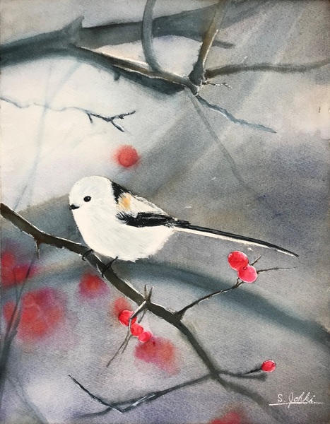 油絵妖精F6号