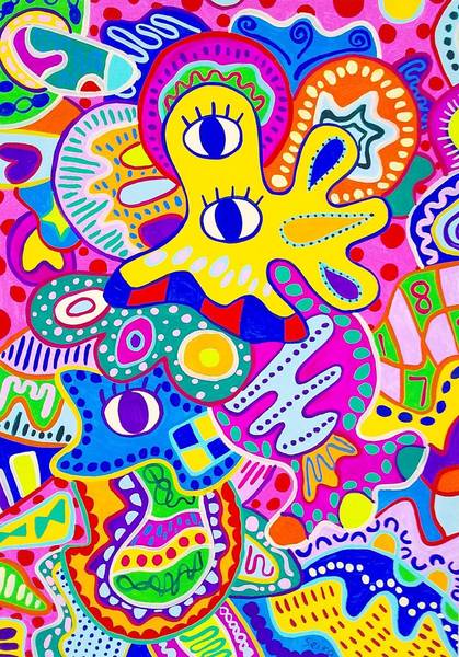イラスト画 自分を幸せにする旅 Seeraseira Art Meter イラスト画 自分を幸せにする旅 Seeraseira Art Meter