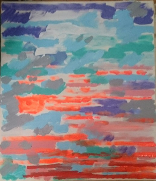 風景画「日の出 の 空」[中山涼景] | ART-Meter