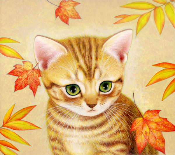 秋の子猫