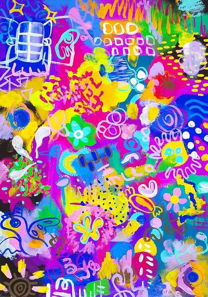 空想 幻想画 怖い夢を見ないように楽しいことを考える Seeraseira Art Meter 空想 幻想画 怖い夢を見ないように楽しいことを考える Seeraseira Art Meter