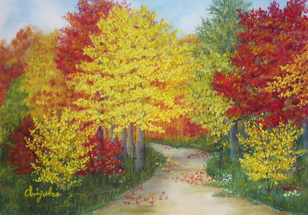 Relax画 華やかな紅葉 Chizuko Art Meter Relax画 華やかな紅葉 Chizuko Art Meter