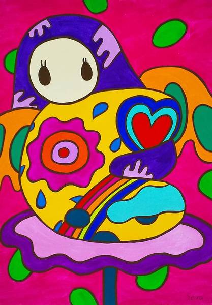 植物画 のんびり座る Seeraseira Art Meter 植物画 のんびり座る Seeraseira Art Meter