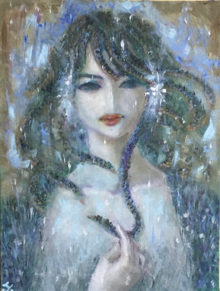 空想 幻想画 メデューサの憂鬱 J Art Meter 空想 幻想画 メデューサの憂鬱 J Art Meter