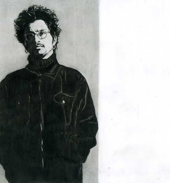 イラスト画 King Gnu 鉛筆画 ピーナッツバター鳥海 Art Meter