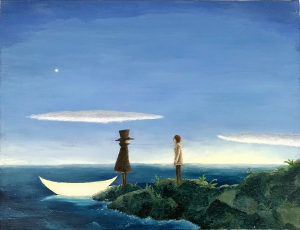 空想 幻想画 手紙 Mikako Art Meter 空想 幻想画 手紙 Mikako Art Meter