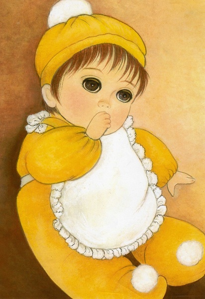 Cute画 可愛い赤ちゃん人形 歌絵 Art Meter