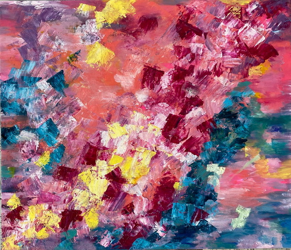 風景画 花畑と潤い さえ Art Meter
