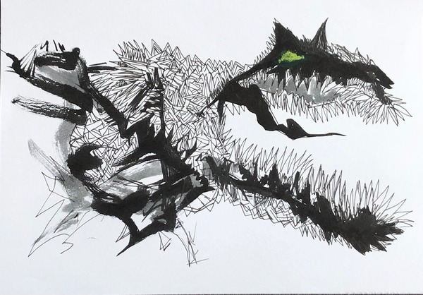 宗教画 お化け犬 ロイ Art Meter 宗教画 お化け犬 ロイ Art Meter