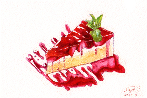 ストロベリーケーキ