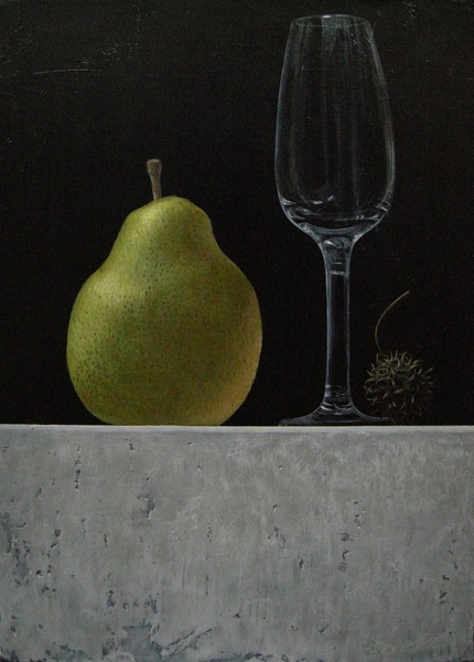 洋梨　絵画 Amazon.co.jp: TOKYOARTLABO ポスター no.6 NordicPear green 洋
