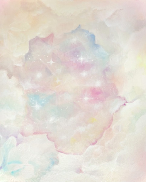 宇宙画 ピンク色の空 Umare Art Meter 宇宙画 ピンク色の空 Umare Art Meter