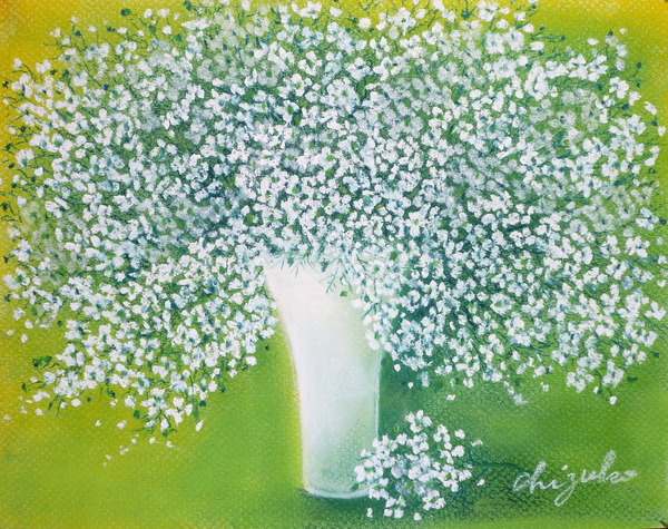 Cute画 かすみ草 Chizuko Art Meter Cute画 かすみ草 Chizuko Art Meter