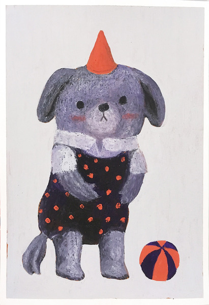 犬とボール