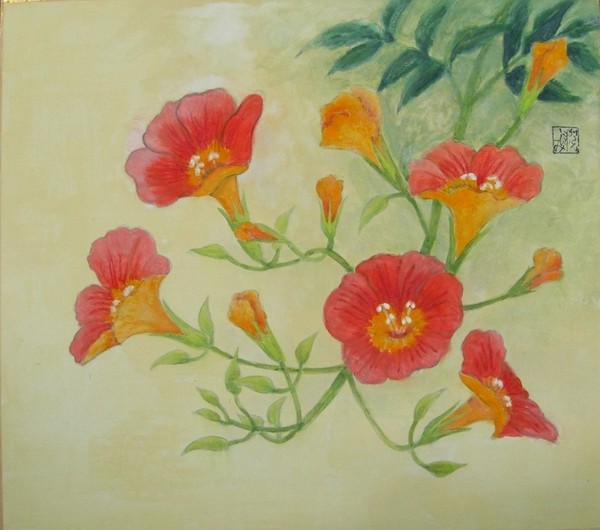 夏の花・ノウゼンカツラ