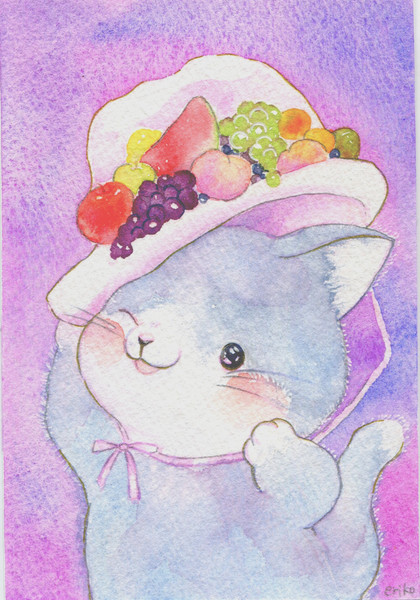 トロピカルな帽子