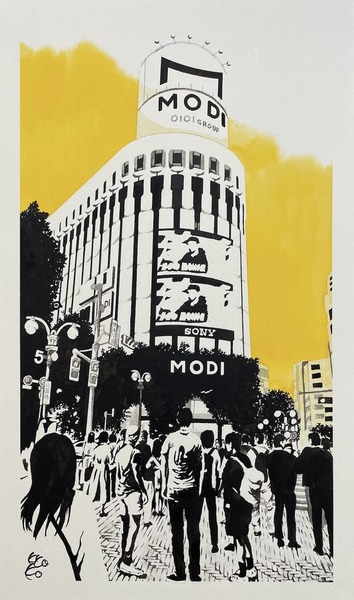 渋谷MODI前