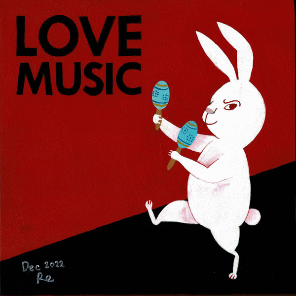 LOVE MUSIC RABBIT