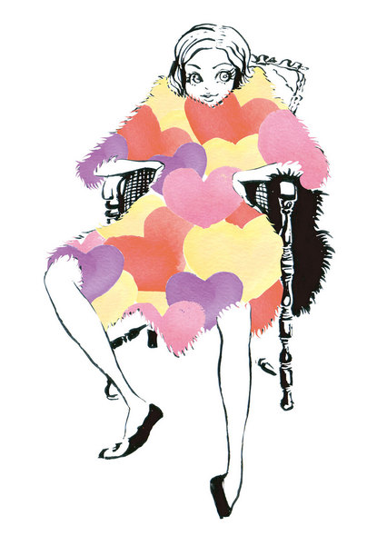 heart fur