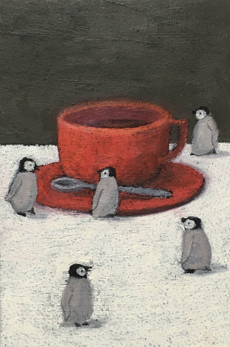 コーヒーとペンギン