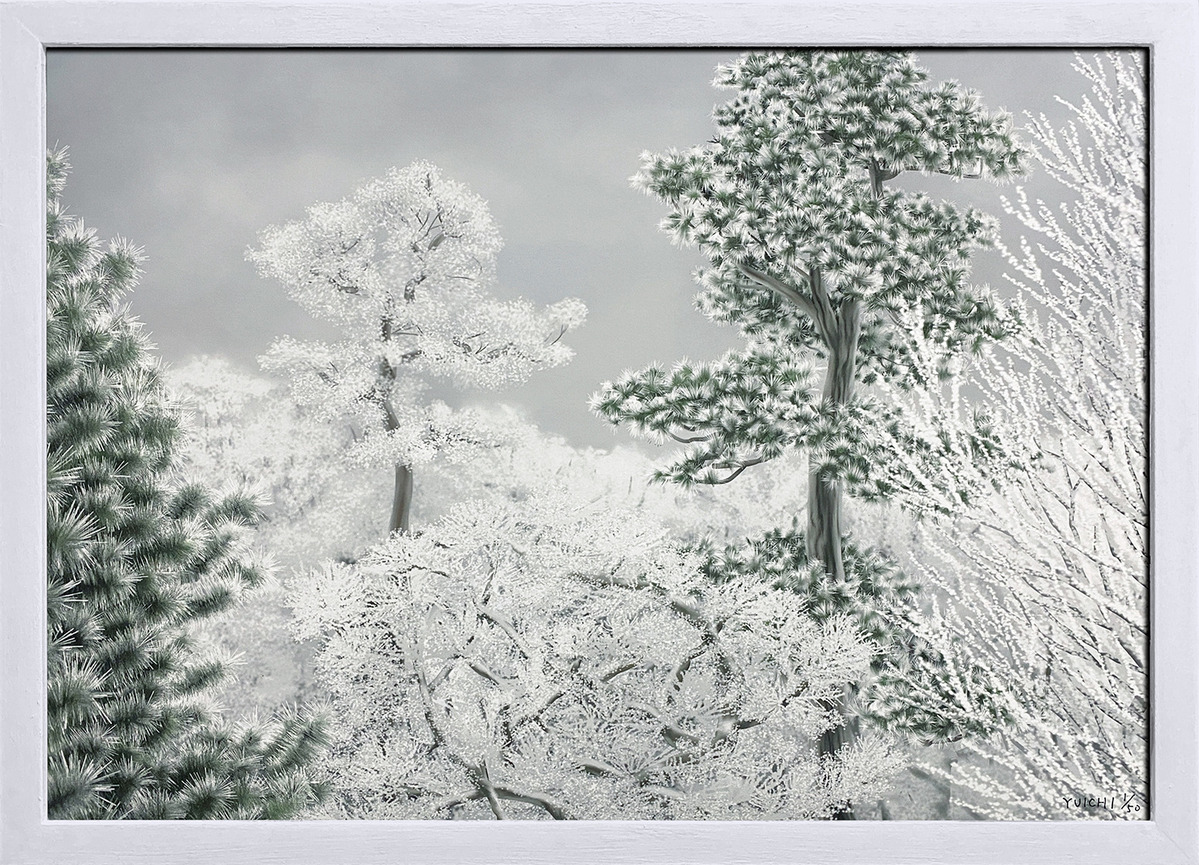 ジークレーデジタル版画-雪化粧(1/50)