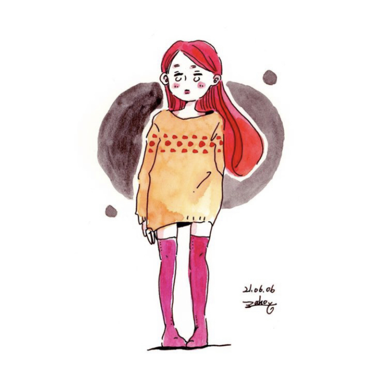 ニーハイの子