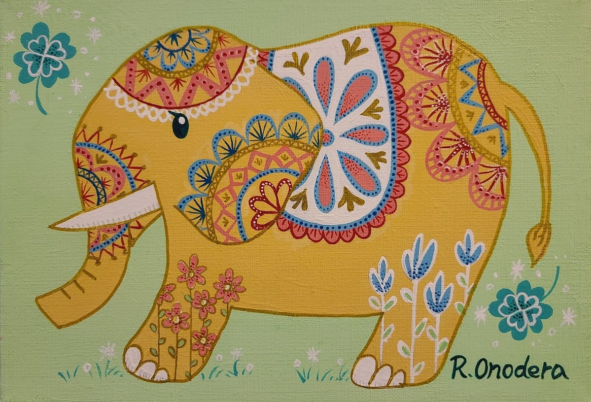 Colorful Elephant 1