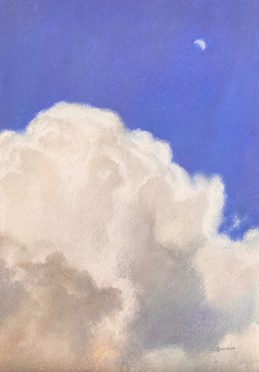 月と雲