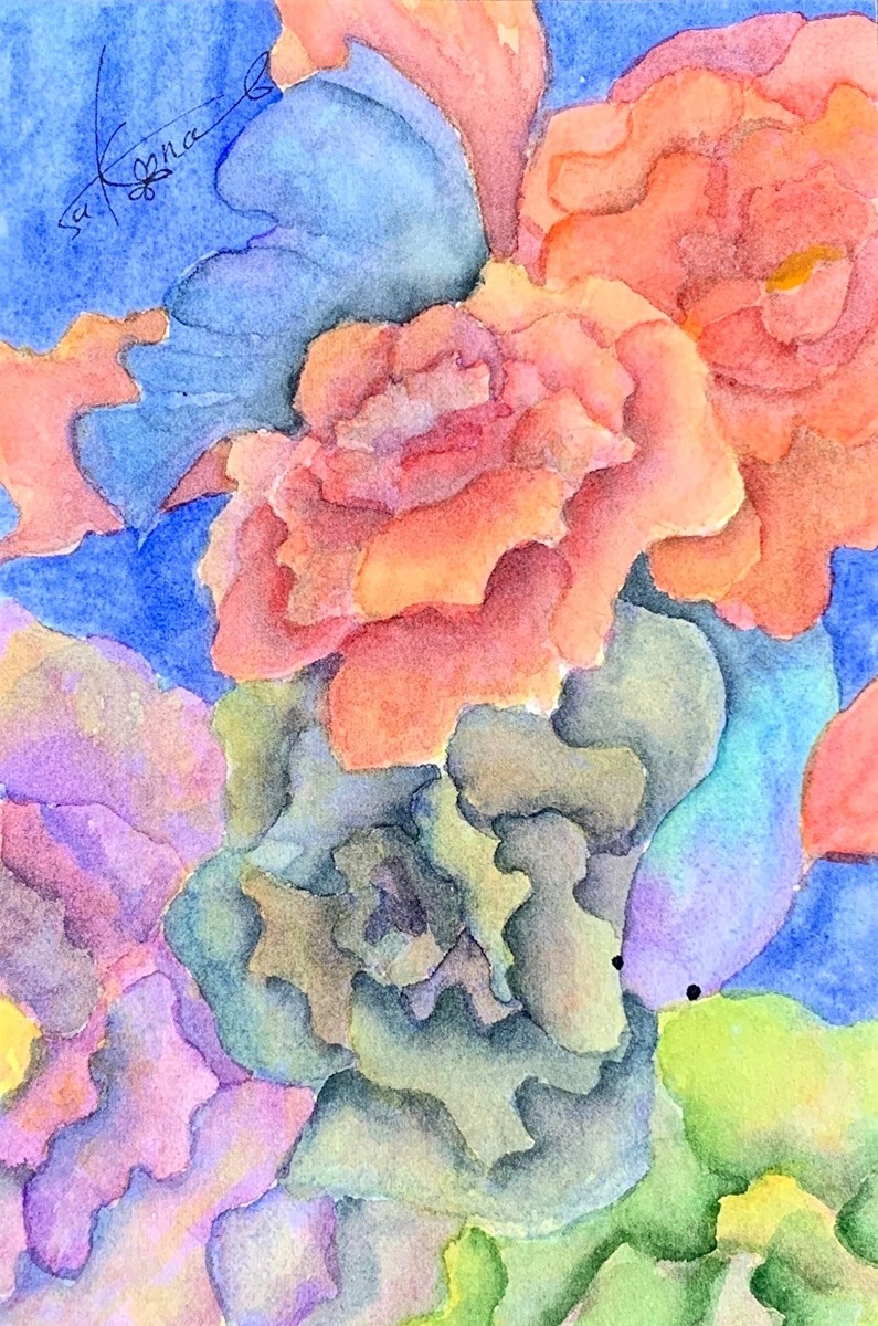 花陰の魚
