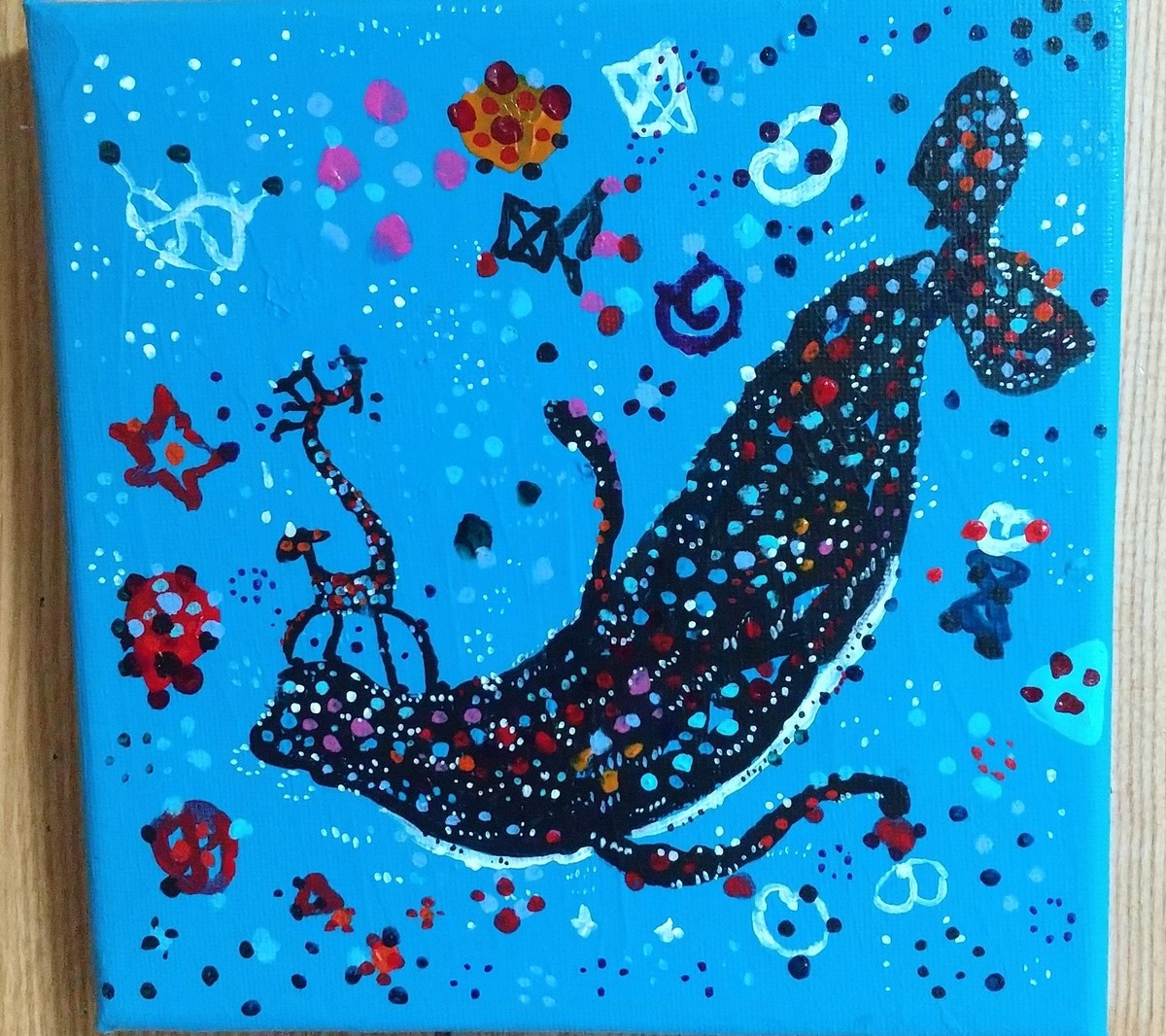 ホエールwith子ジラフ