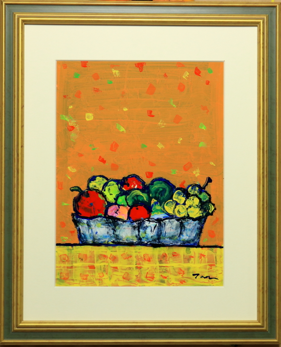 「Fruits」(NO.2304) 4号F 額付き