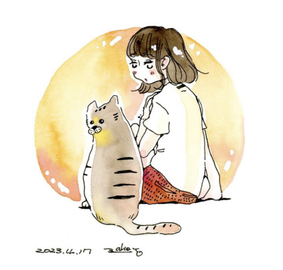 ちらっ