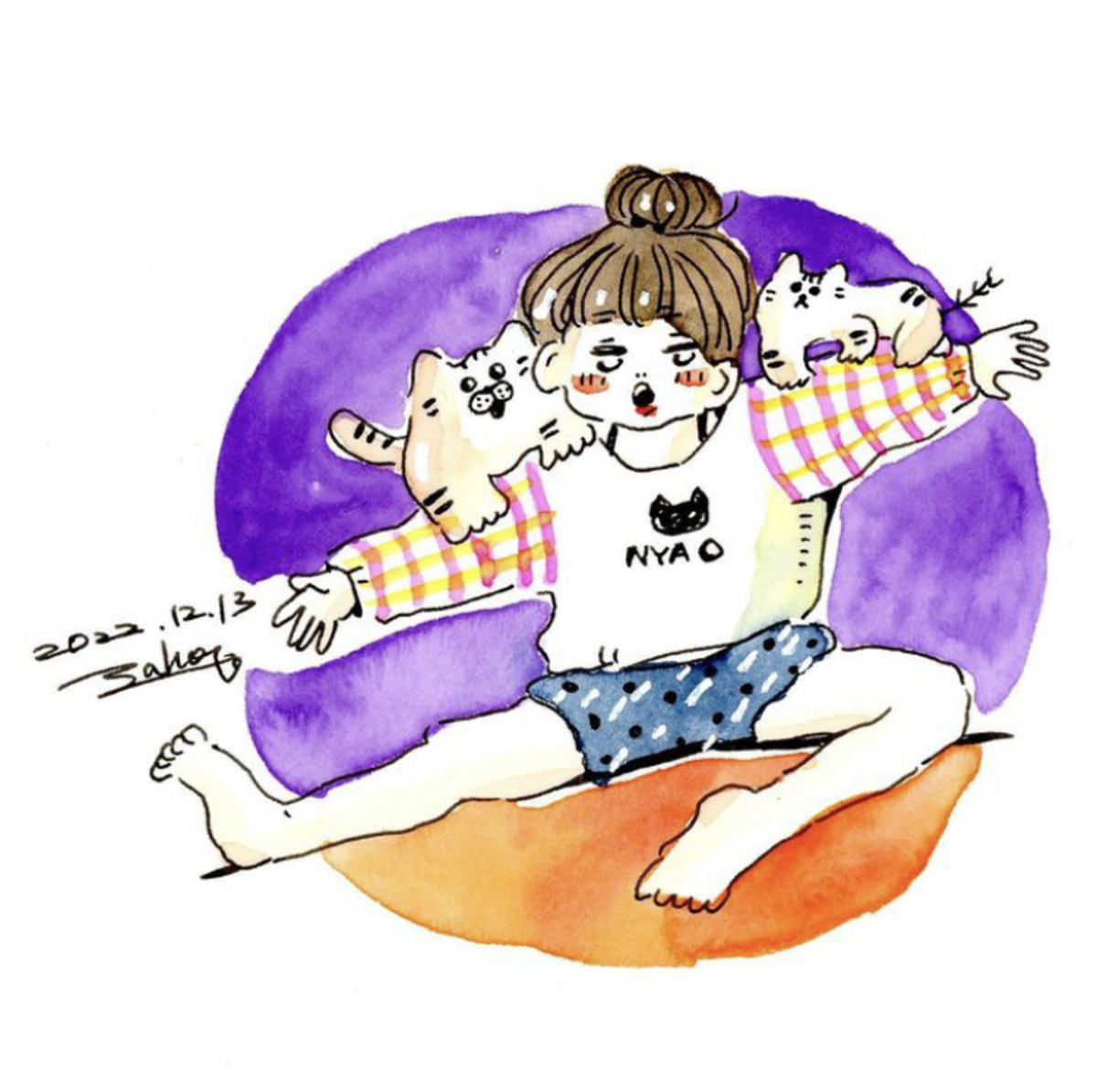 かたのりネコ