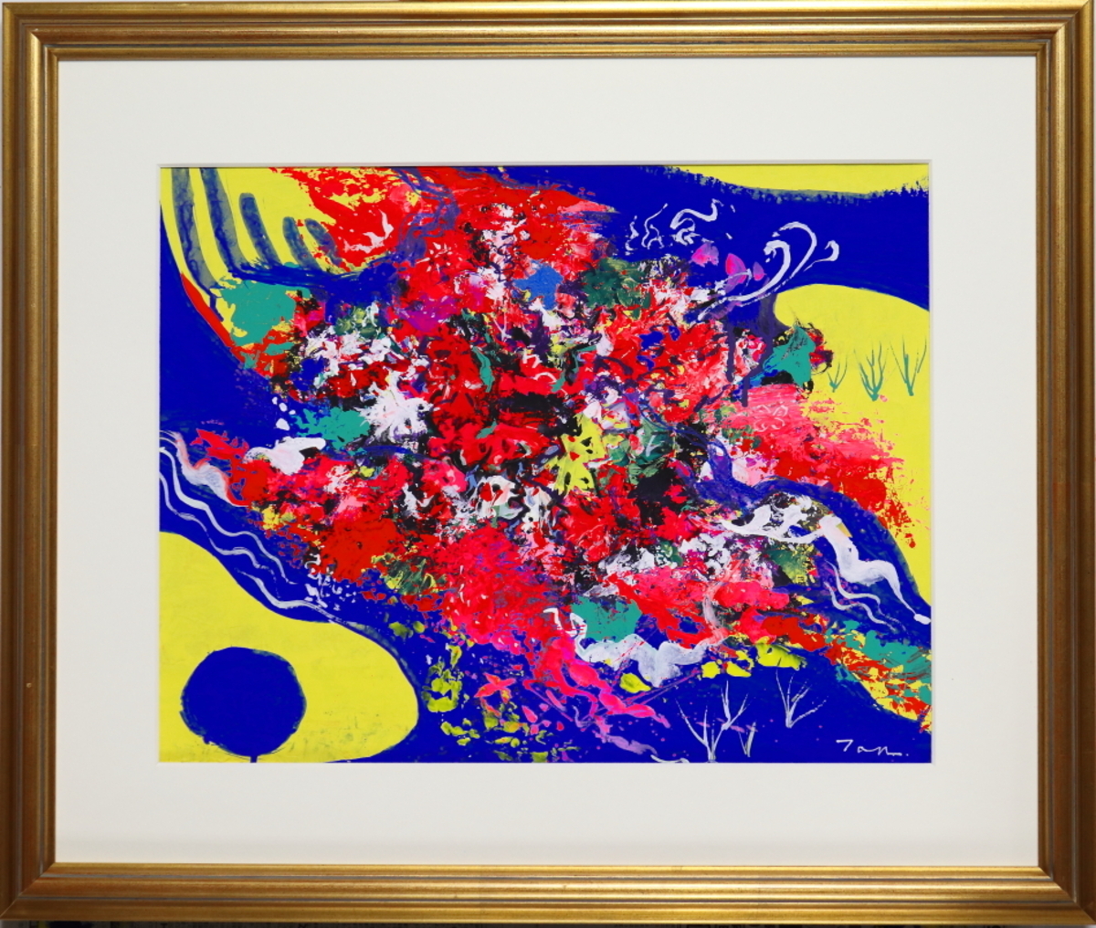 ★「FLOWER」(NO.2225) 6号F 額付き