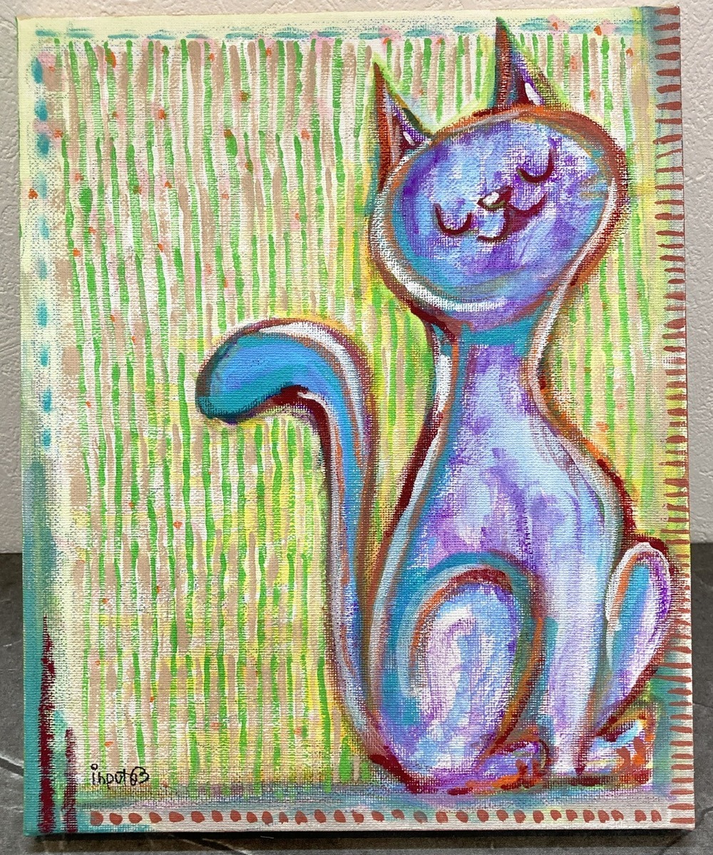 pretending cat