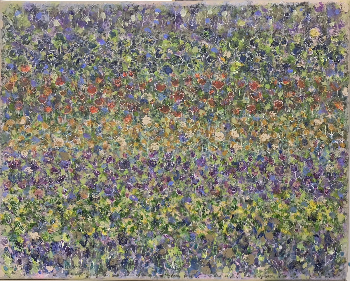 お花畑模様