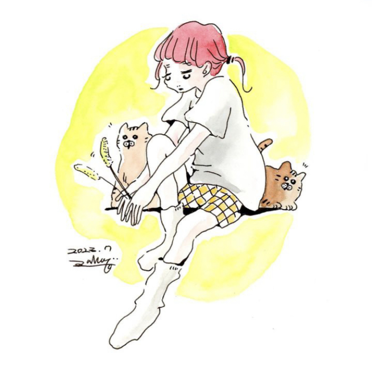 猫じゃらしときみら