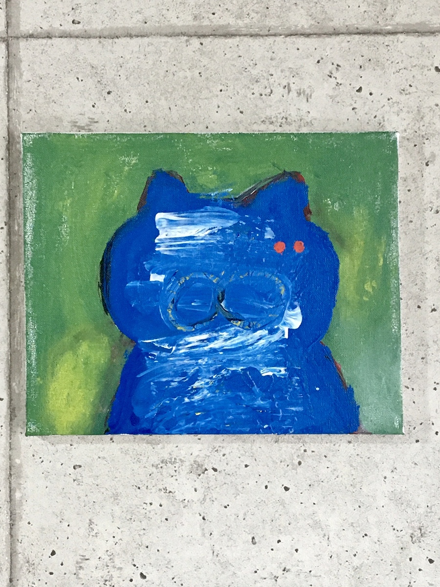 CAT「BLUE」cubism