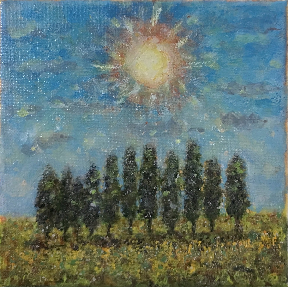 太陽と木」 by コロネ｜Artmeter｜暮らしを彩るアートが、きっと見つかる