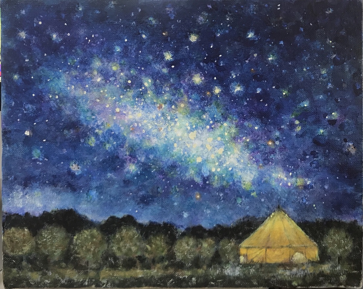 星空キャンプ