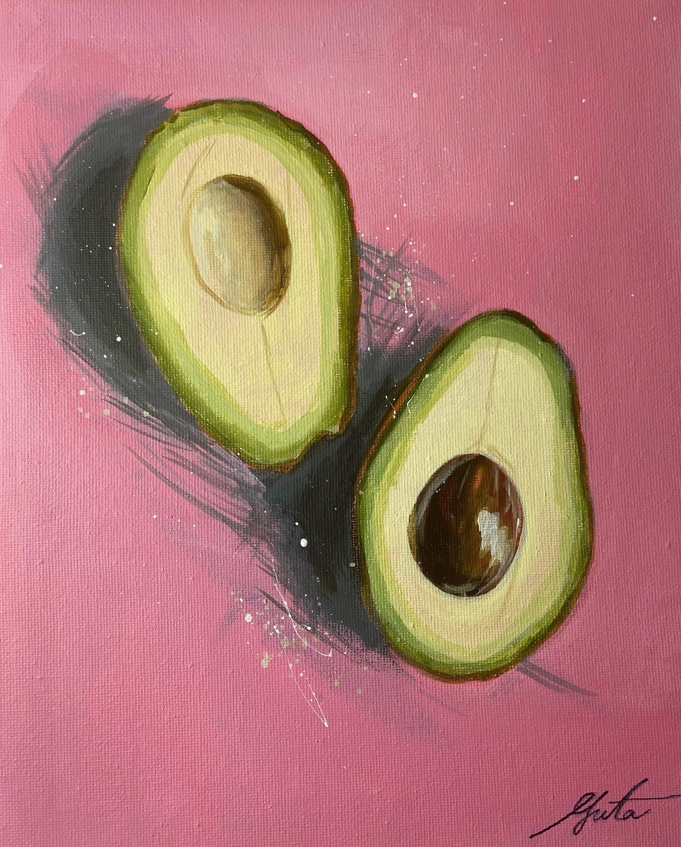 An avocado